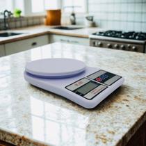 Balança De Cozinha Digital 10kg Com Função Tara Precisão Para Alimentos E Receitas