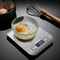 Balança de Cozinha Digital 10kg De Precisão Para Receita Fitness Dieta Nutrição Portátil Em Inox Casa Alimentos - Modus