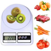 Balança De Cozinha Digital 10kg Função Tara Dieta Confeitaria Pesar Alimentos Marmita - 1 - 3 - 5 Unidades - Western Home Balança De Cozinha Digital 10kg Função Tara Dieta Confeitaria Pesar Alimentos Marmita - 1 - 3 - 5 Unidades - Western Home
