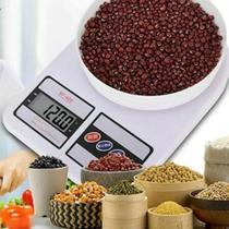 Balança de Cozinha Digital 1g a 10kg Pesa Alimentos Gourmet Receitas Dieta Nutrição Alta Precisão Culinaria - Online