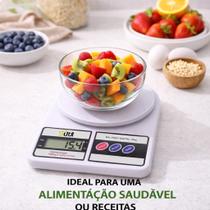 Balança de cozinha digital alta precisão 10kg 123últil