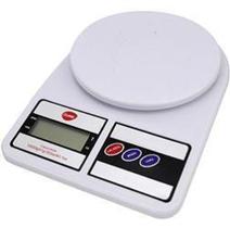 Balança De Cozinha Digital Alta Precisão 10kg Branca Dieta Confeitaria - Europeia Balança De Cozinha Digital Alta Precisão 10kg Branca Dieta Confeitaria - Europeia