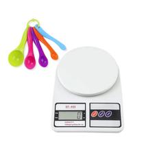 Balança De Cozinha Digital Alta Precisão 10kg com Pilhas inclusas - Mormino