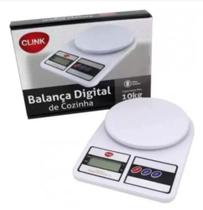 Balança de Cozinha Digital Alta Precisão 10Kg - Confeitaria/ Fitness - CLINK