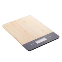 Balança de Cozinha Digital de Vidro Bambu 5kg 2942 - Lyor