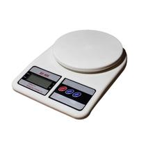 Balança De Cozinha Digital Electronic Pesa Até 10kg Branco Balança De Cozinha Digital Electronic Pesa Até 10kg Branco