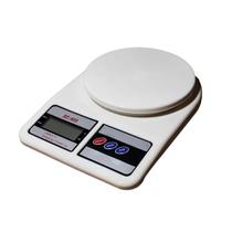 Balança De Cozinha Digital Electronic Pesa Até 10Kg Branco