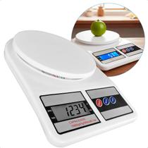 Balança de Cozinha Digital Ideal para Dietas e Alimentação Saudável com Pilhas Inclusas