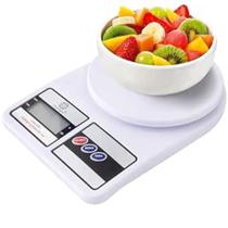 Balança de Cozinha Digital para Alimentos Com Base Antiderrapante e Visor até 10kg Fit