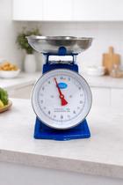 Balança De Cozinha Feira Mesa 10kg Analógica Retrô Shark Blue Balança De Cozinha Feira Mesa 10kg Analógica Retrô Shark Blue