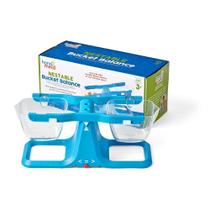 Balança de Equilíbrio Hand2mind - Balde Empilhável Azul para Crianças