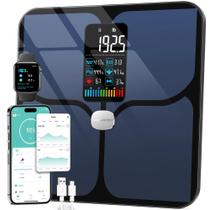 Balança de gordura corporal ABLEGRID Digital Smart Bathroom 180 kg Balança de gordura corporal ABLEGRID Digital Smart Bathroom 180 kg