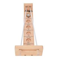 Balança de madeira bola brinquedo de lazer, quebra-cabeça inteligente balanc