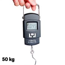 Balança De Mão Digital Com Gancho Até 50kg Para Pesca Feira