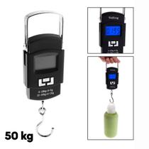 Balança De Mão Digital Para Pesca Bolsa Mala E Frutas