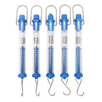 Balança de mola QWORK tubular de plástico 1N, 5N, 10N, 20N, 30N