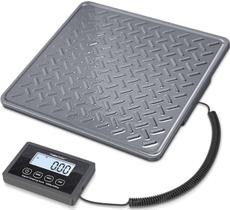 Balança de transporte THINKSCALE 200kg/1g com suporte, taré/display LCD Balança de transporte THINKSCALE 200kg/1g com suporte, taré/display LCD
