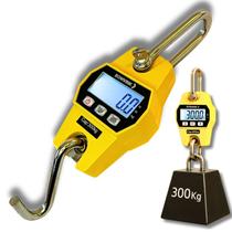 Balança Digital 300 Kg Guindaste Industrial Lcd Portátil Cor Amarela Profissional