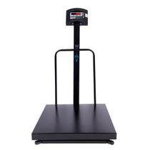 Balança Digital 300Kg 50g Plataforma C/ Mastro e grade Welmy Balança Digital 300Kg 50g Plataforma C/ Mastro e grade Welmy