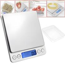 Balança Digital Aço inox Dieta Alta Precisão 0,1 A 2kg - Home & More