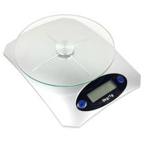 Balança Digital Alta Precisão de Cozinha até 5kg Com Plataforma de Vidro - Ydtech