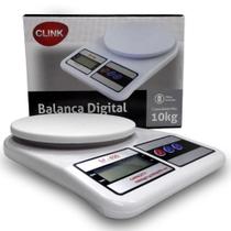 Balança Digital Alta Precisão Para Cozinha De 1g A 10kg Com Pilha Inclusa
