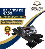 Balança Digital Barras de Pesagem Gado 4T Premium