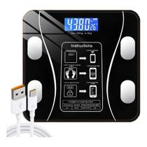 Balança Digital Bioimpedância Corporal 180kg Bluetooth Bd2123_ Balança Digital Bioimpedância Corporal 180kg Bluetooth Bd2123_