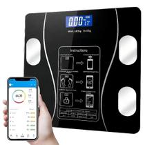 Balança Digital Bioimpedância Massa Corporal APP Bluetooth Digital Bobyfit Monitoramento Inteligente IMC Idade Corporal Especial Bebê Balança Digital Bioimpedância Massa Corporal APP Bluetooth Digital Bobyfit Monitoramento Inteligente IMC Idade Corporal Especial Bebê