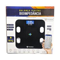 Balança Digital Bioimpedência com Bluetooth com Par de Pilha AAA