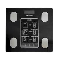 Balança Digital Bioimpedência com Bluetooth, Suporta até 180kg