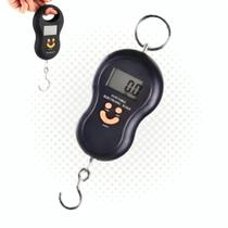 Balança Digital Compacta Com Gancho para Mala e Pesca