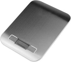 Balança Digital Compacta Para Cozinha Acabamento Aço Inox Pesa até 10kg - Livon - Lívon
