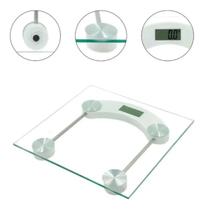 Balança Digital Corporal 180Kg Vidro Temperado LCD Eletrônica
