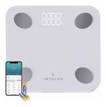 Balança Digital Corporal Banheiro Bioimpedância Nutricionista 180kg