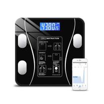 Balança Digital Corporal Bioimpedância Aplicativo Banheiro Balança Digital Corporal Bioimpedância Aplicativo Banheiro