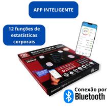 Balança Digital Corporal Bioimpedancia Aplicativo Bluetooth Profissional Banheiro Academia Clinica