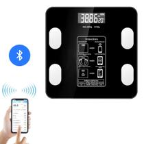 Balança Digital Corporal Com Bioimpedância e Aplicativo Bluetooth