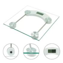 Balança Digital Corporal Vidro Temperado Até 180kg Quadrada