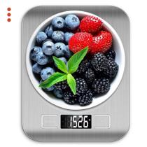 Balança Digital Cozinha 10kg Alta Precisão Display Recarregável