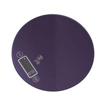 Balança digital cozinha 5kg a pilha Roxo Purple Berlinger Haus Receitas Culinárias Pesar Alimentos Farinhas Líquidos Massas