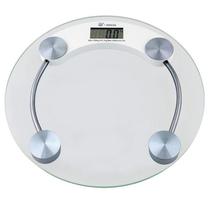 Balança Digital De Banheiro Vidro Temperado 150Kg - Redonda Balança Digital De Banheiro Vidro Temperado 150Kg - Redonda