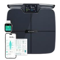 Balança Digital de Bioimpedância Profissional App Wifi Bluetooth 8 Eletrodos A80S Aolink