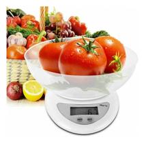 Balança Digital De Cozinha 5kg Com Placa - Bmax