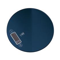 Balança Digital de Cozinha 5kg Pilha Aquamarine Berlinger Haus Pesar Líquidos Alimentos Comidas Balança Receitas Dietas Presente