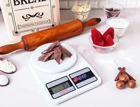 Balança Digital de Cozinha até 10 kg 1,5 v Acompanha 2 pilhas AA Aiker Sf - 401