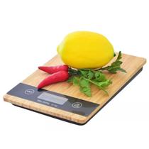 Balança digital de Cozinha Bambu 15 X 22cm 5kg Balança digital de Cozinha Bambu 15 X 22cm 5kg