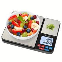 Balança Digital De Cozinha Com Plataforma Dupla Grande, Precisão De 0,01 G a 0,1 G, Capacidade De 5 Balança Digital De Cozinha Com Plataforma Dupla Grande, Precisão De 0,01 G a 0,1 G, Capacidade De 5