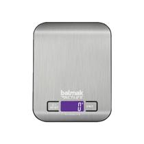 Balança Digital de Cozinha com Plataforma Ultra-Slim Inox-5 - Balmak Balança Digital de Cozinha com Plataforma Ultra-Slim Inox-5 - Balmak