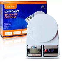 Balança Digital de Cozinha de Precisão 1g a 10Kg Nutrição e Dieta INOVA